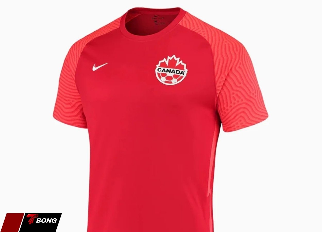 Mẫu áo tuyển Canada World Cup 2022
